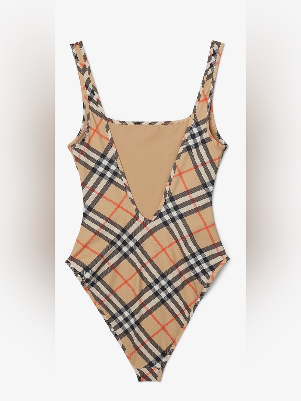 Burberry Check One-Piece Swimsuit